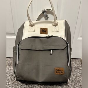 Sleepy panda diaper bag! Lizzie